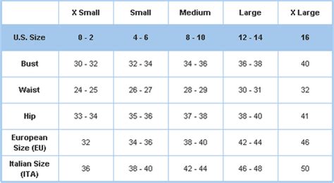 miss shop size guide